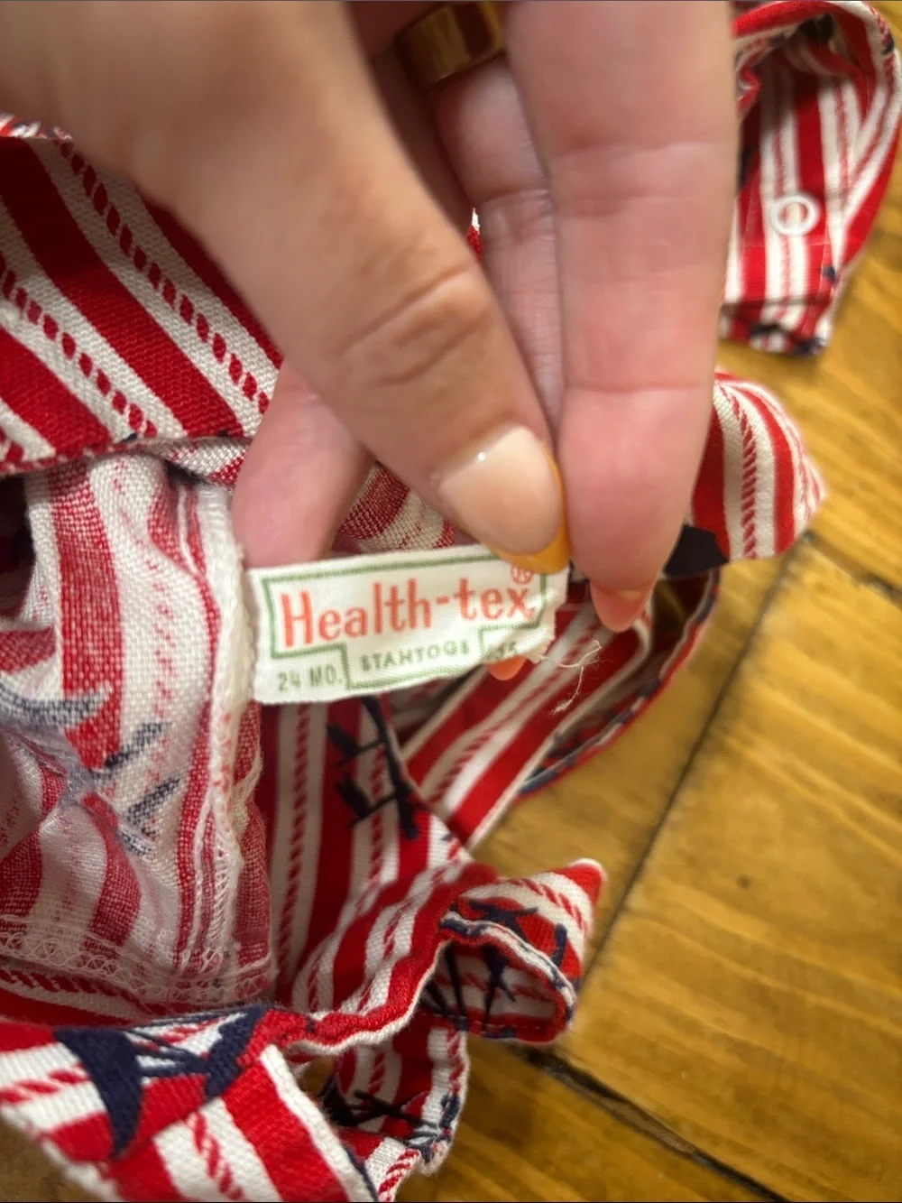 Health-tex Size 24 Months Nautical Overalls feat. Boats